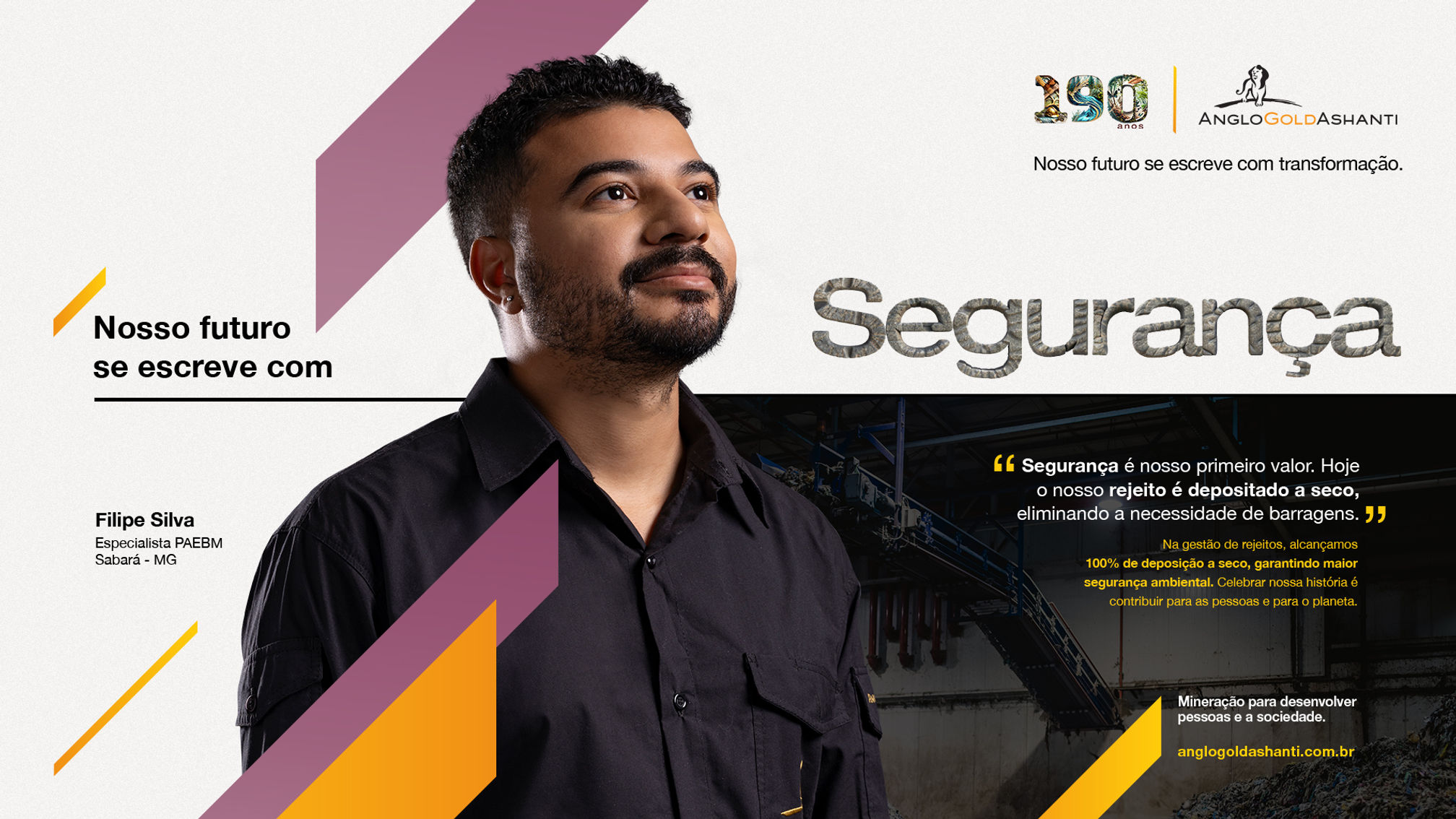 AngloGold Ashanti 190 anos - Segurança